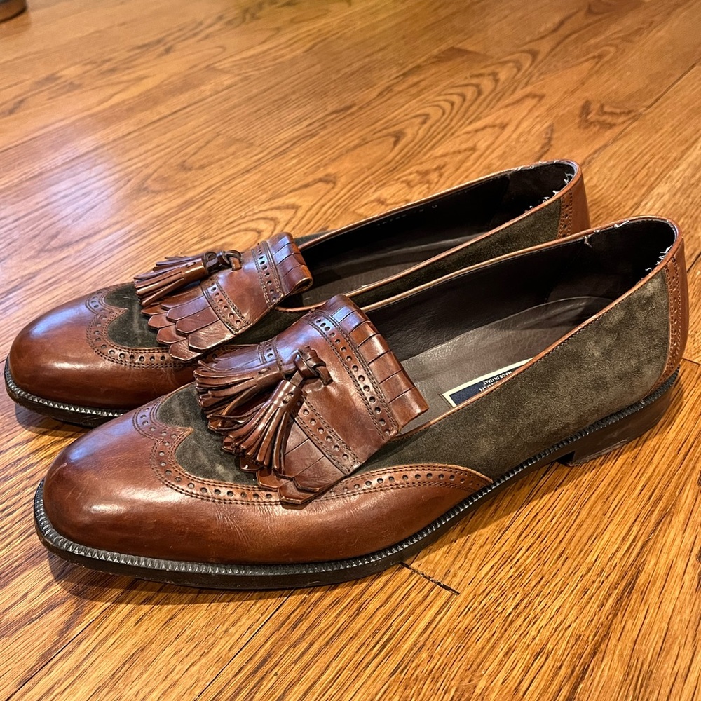 Vintage Cole Haan Bragano tasseled Loafer